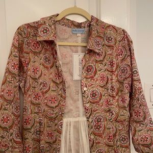 India Amory Shirtdress - Turkish Delight